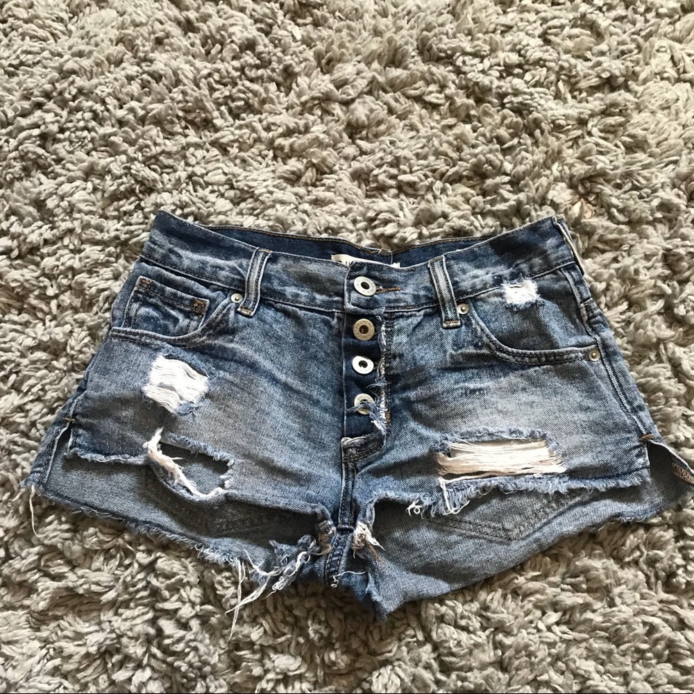 PAC sun mini jean shorts